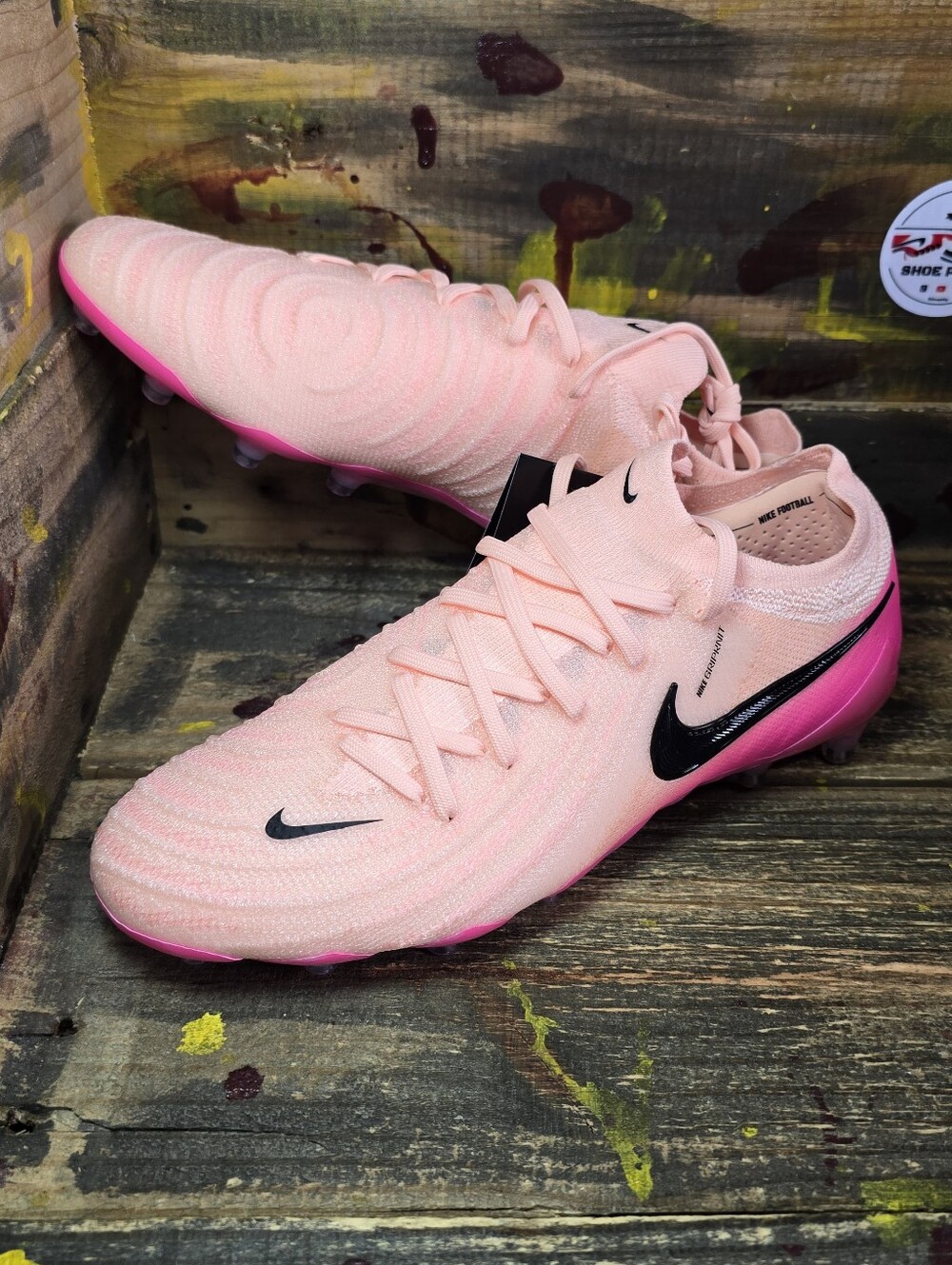 Nike Phantom GX 2 Elite FG Haaland HF4357-800 Mens 6 Soccer Cleats Shoes New
